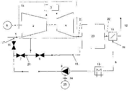 A single figure which represents the drawing illustrating the invention.